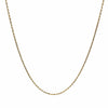 gold rope chain sterling silver
