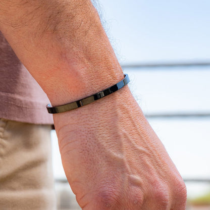 Black Cuff Bracelet