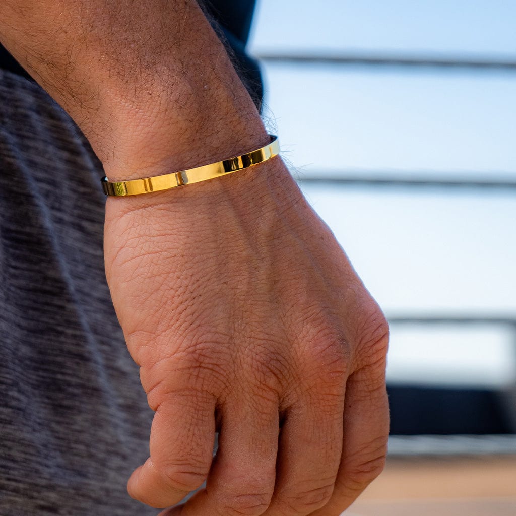 Gold Cuff Bracelet