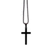 black cross pendant