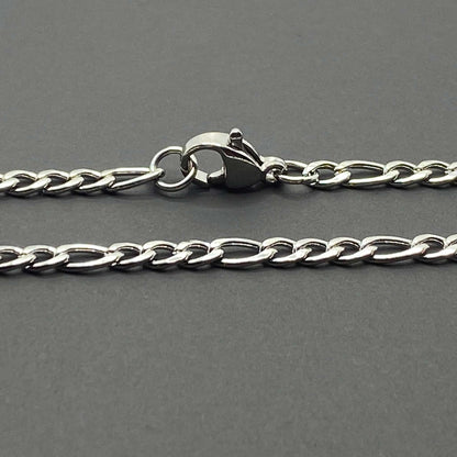 Figaro Chain 3MM - Silver
