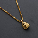 catchers necklace gold