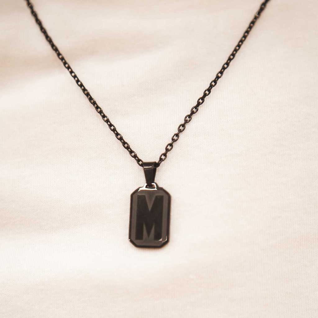 letter pendant m